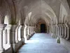 Abbaye de Fontenay - Galerie du cloître
