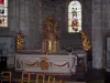 Abdijkerk van Solignac - Binnen in de abdijkerk