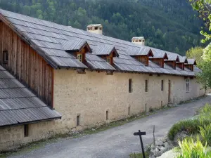 Abtei Boscodon - Abtei Notre-Dame de Boscodon: Flügel der Offiziere