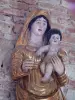 Abtei von Moissac - Abtei Saint-Pierre von Moissac: Madonna mit Kind