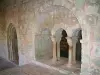 Abtei Thoronet - Zisterzienser Abtei provenzalischen romanischen Stiles: Eingang des Kapitelsaales