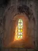 Abtei Thoronet - Zisterzienser Abtei provenzalischen romanischen Stiles: Kirchenfenster der Kapelle der Kirche