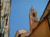 Ajaccio - Clocher de la cathédrale et maisons hautes de la vieille ville