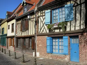 Amiens - Huizen in de wijk Saint-Leu