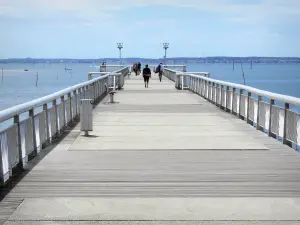 Andernos-les-Bains - Andernos-les-Bains pier met uitzicht op de Bassin d' Arcachon