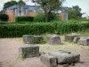 Archeologische site van Argentomagus - Gallo-Romeins Museum en de Archeologische Argentomagus, aan de stad Saint-Marcel