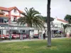 Argelès-sur-Mer - Terrasses de restaurants de la station balnéaire
