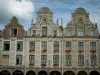 Arras - Houses with cogs of Flemish style on the main square