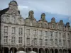 Arras - House facades with arches on the main square