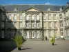 Arras - Main courtyard and ancient Saint-Vaast abbey (Fine art museum)