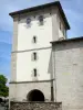 Ascain - Bell tower of the Notre-Dame de l'Assomption church