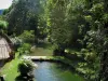 Autoire - Rivier en bomen, in de Quercy