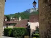 Autoire - Maisons du village, en Quercy