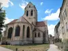 Auvers-sur-Oise - Apsis van de kerk Notre-Dame-de-l'Assomption