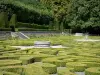 Auvers-sur-Oise - Tuin in Franse stijl van het Château d'Auvers; in het Regionaal Natuurpark van de Franse Vexin