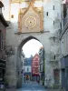 Auxerre - Puerta del reloj