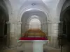 Auxerre - Cripta románica en la Catedral de San Esteban