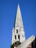 Auxerre - Torre Saint-Jean, antiguo campanario de la abadía de Saint-Germain