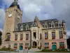 Bailleul - Bell tower and facade of the town hall