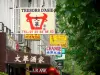 Bairro asiático - Sinais de Chinatown