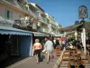 Bandol - Sidewalk Café, tiendas y casas en la localidad