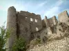 Bargème - Ruines du château féodal