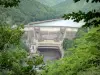 Barrage du Chastang - Barrage hydroélectrique du Chastang, dans les gorges de la Dordogne