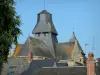 Basilica di Évron - Notre-Dame-de-spina e sui tetti della città