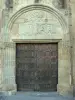 Basilica di Évron - Portale della Basilica della Madonna della Spina