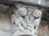 Basílica de Mauriac - Capital esculpida