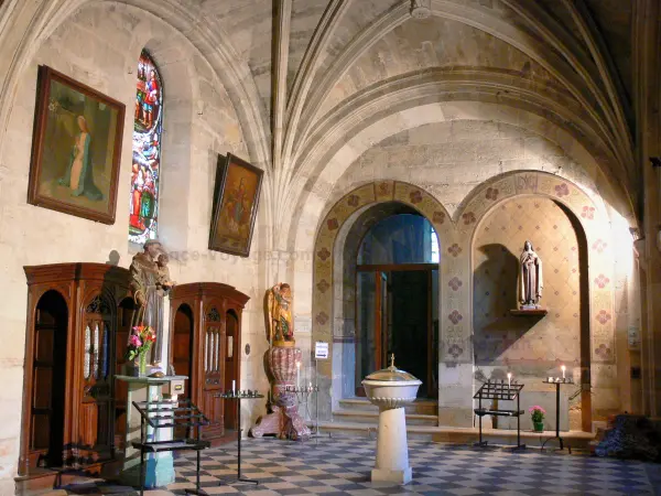 Basílica de Verdelais - Interior da Basílica Notre-Dame de Verdelais