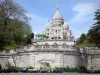 Basilique du Sacré-Cœur - Vue sur la basilique perchée au sommet de la butte Montmartre