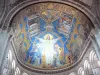 Basilique du Sacré-Cœur - Intérieur de la basilique : mosaïque du choeur
