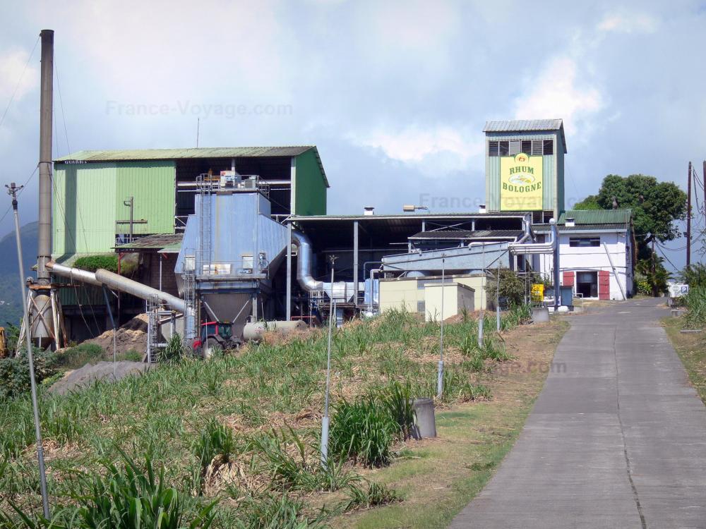 Basse-Terre - Distillerie Bologne produisant le rhum Bologne