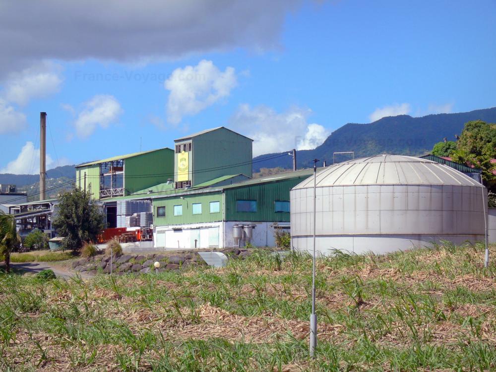 Basse-Terre - Installations de la distillerie Bologne