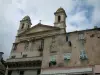 Bastia - Église Saint-Jean-Baptiste et ancien immeuble de Terra-Vecchia