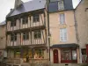 Bayeux - Conservatoire of Bayeux Lace, timber-framed house and houses in the medieval town