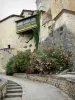 Bazas - Remparts et façades de la vieille ville