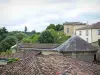 Bazas - Uitzicht over de daken van de oude stad