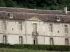 Bazoches castle - Former residence of Marshal Vauban: facade of the feudal castle; in the Morvan Regional Nature Park