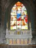 Beaubourg地区 - 圣梅里教堂的内部：彩色玻璃