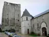 Beaugency - Schloß Dunois bergend das Museum Daniel Vannier und Bergfried (Turm César)