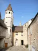 Beaune - Hôtel de Saulx en zijn torentje bedekt met geglazuurde tegels