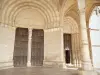 Beaune - Portalen van de collegiale basiliek van Notre-Dame