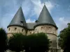 Beauvais - Towers of the fortified gate of the former episcopal palace