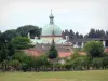 Berceau de Saint Vincent de Paul - Vue sur le site du Berceau et la coupole de la chapelle