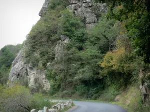 Bergengte van Chouvigny - Gorges Sioule: Route des Gorges