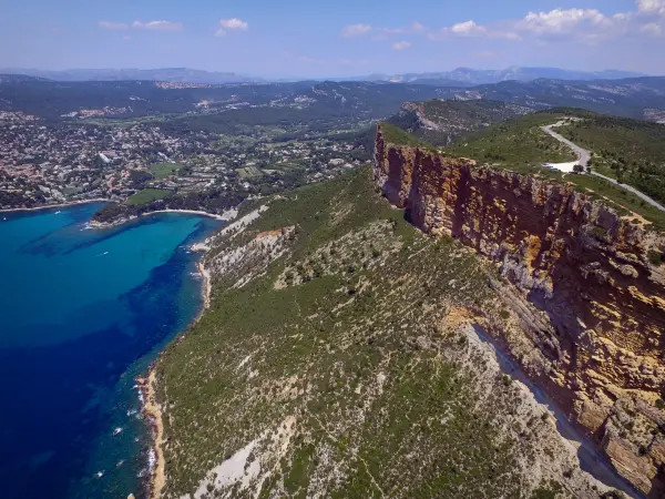 De bergweg van les Crêtes - Gids voor toerisme, vakantie & weekend in de Bouches-du-Rhône
