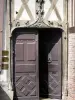 Bernay - Door of a house in the old town