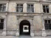 Besançon - Renaissance facade of the Granvelle palace (building home to the Time museum)